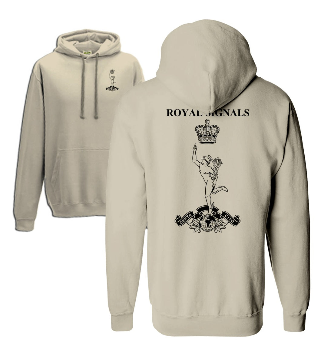 Double Printed Royal Signals (SIGS) Hoodie