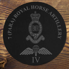 Load image into Gallery viewer, Regimental Personalised Engraved Slate Coasters - Special Occasion 004
