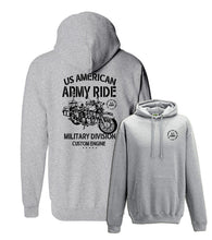 Load image into Gallery viewer, Fully Printed Army Bike Hoodie
