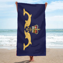 Load image into Gallery viewer, Fully Printed HM Submarine Service, RN Submariner Towel
