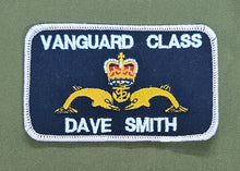 Load image into Gallery viewer, Bespoke Crew Name Badge Royal Navy Submariner
