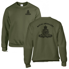 Load image into Gallery viewer, Double Printed Royal Artillery (RA) Sweatshirt
