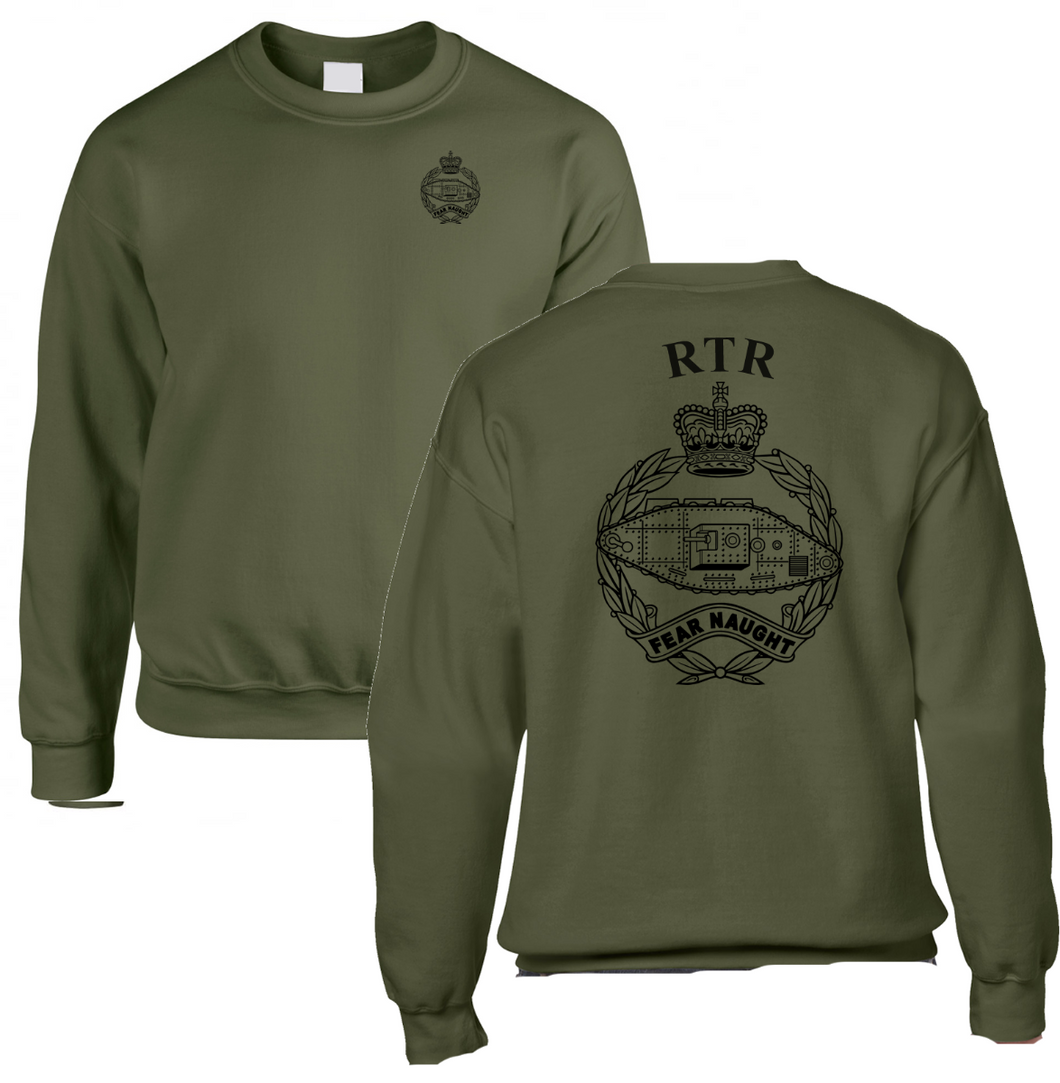 Double Printed Royal Tank Regiment (RTR) Sweatshirt