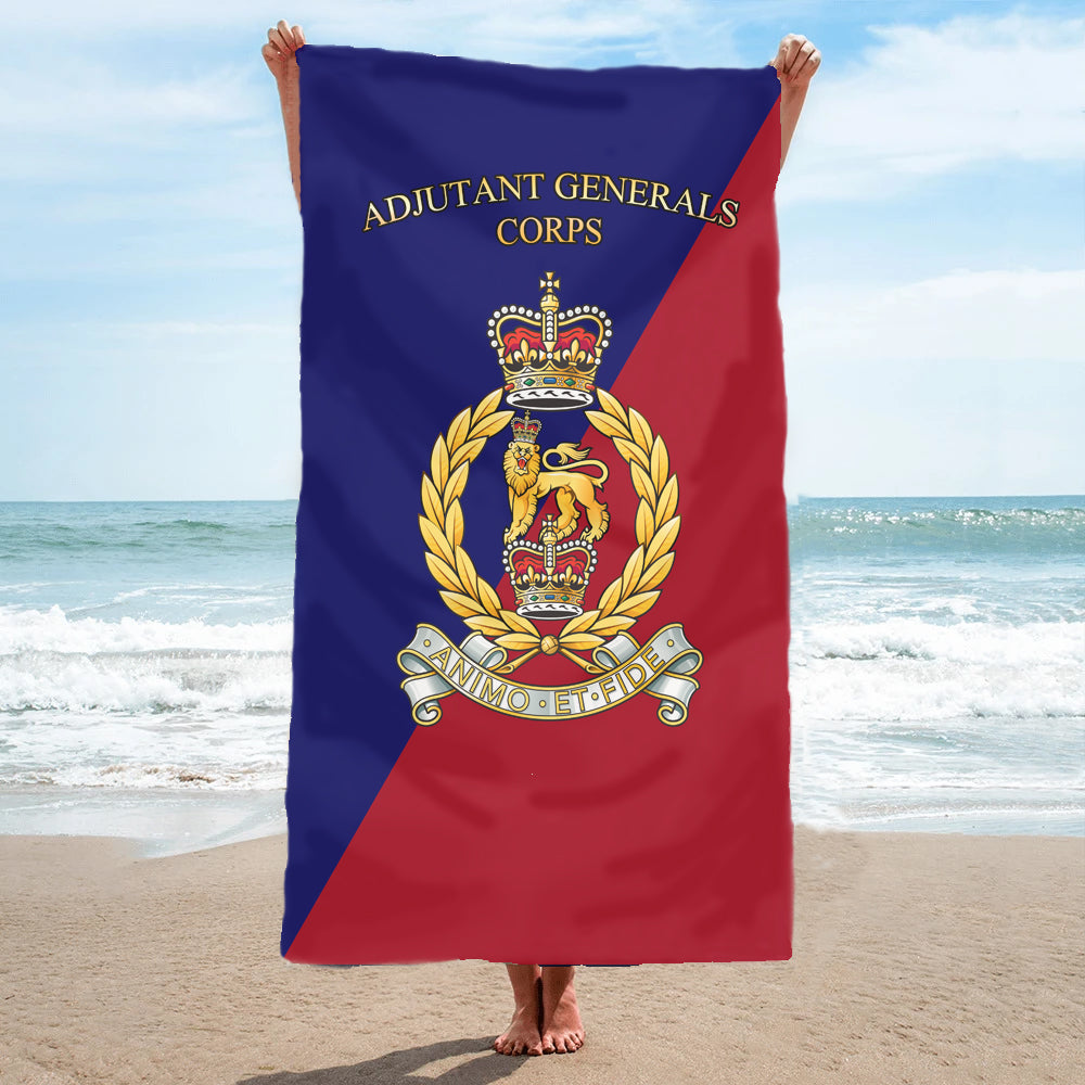 Adjutant Generals Corps (AGC) - Fully Printed - Towel