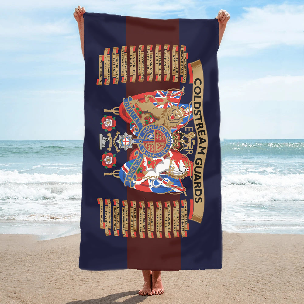Fully Printed Coldstream Guards Towel