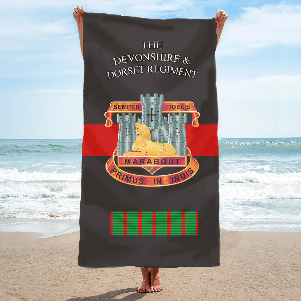 Fully Printed Devon & Dorset Regiment Towel