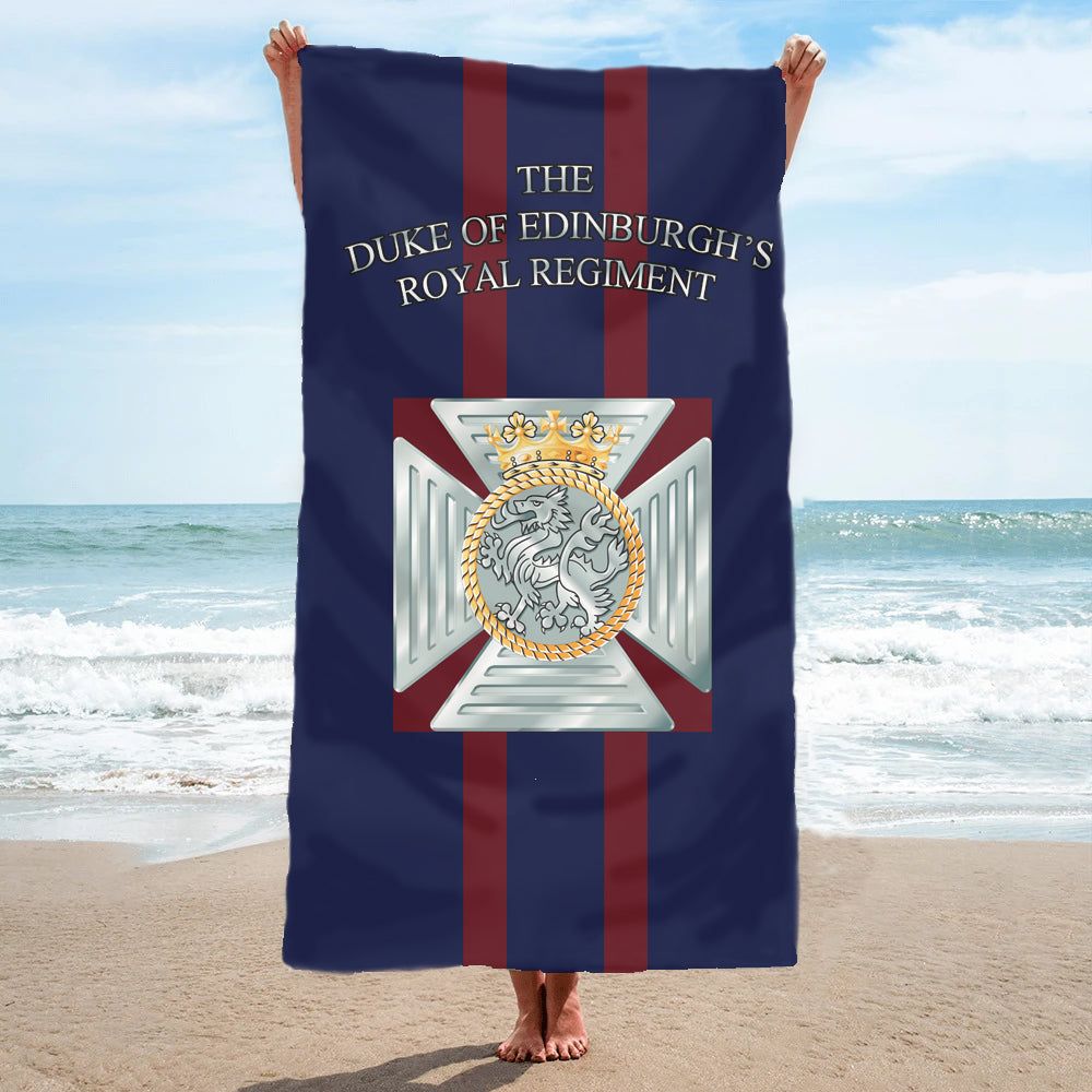 Fully Printed Duke Of Edinburghs Royal Regiment (DERR) Towel