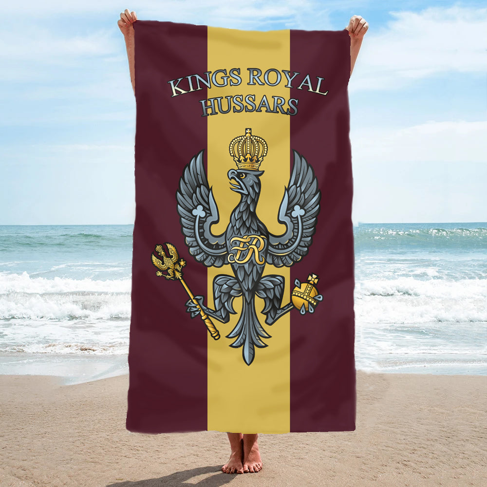 Fully Printed Kings Royal Hussars (KRH) Towel