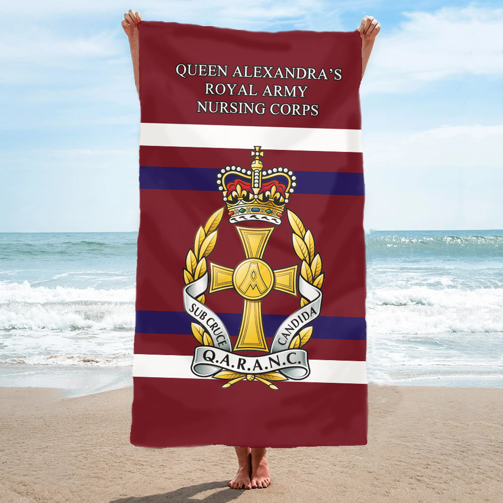 Fully Printed Queen Alexandra's Royal Army Nursing Corps Towel (QARANC)