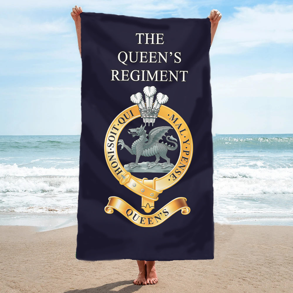 Fully Printed Queens Regiment Towel