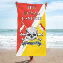 Load image into Gallery viewer, Fully Printed Royal Lancers Towel
