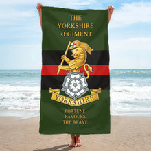 Load image into Gallery viewer, Fully Printed Yorkshire Regiment Towel
