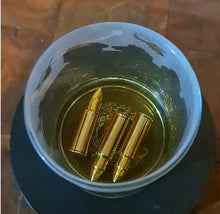 Load image into Gallery viewer, Engraved Whiskey Bullet Stones / Stainless Steel Metal Ice Cubes - tell us your design
