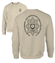 Load image into Gallery viewer, Double Printed Worcestershire and Sherwood Foresters Regiment Sweatshirt
